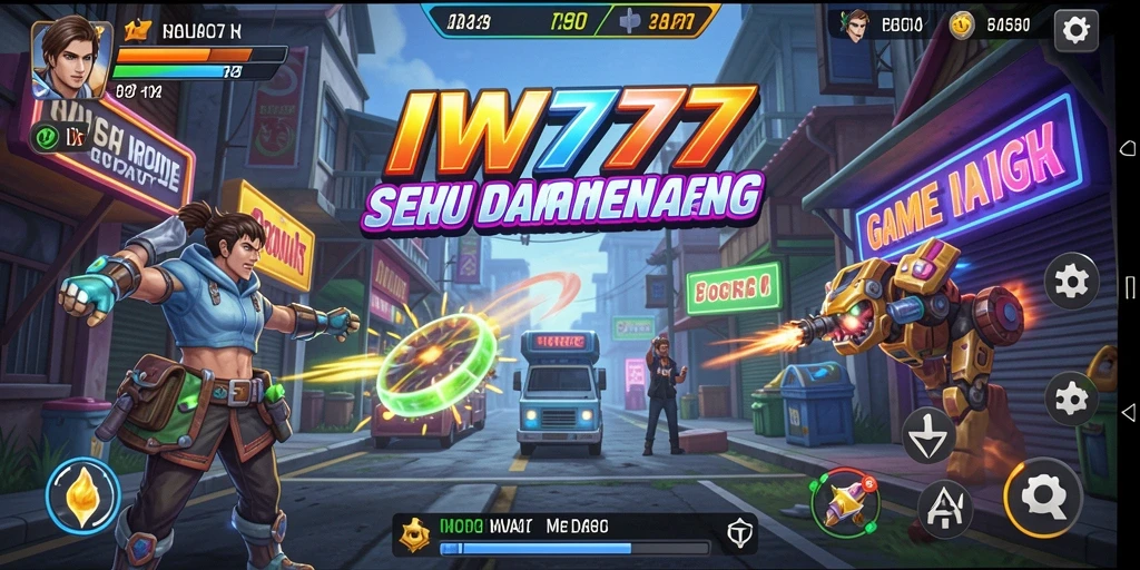 Gameplay IW777 yang seru dan penuh tantangan dalam tampilan menarik.