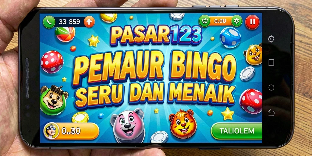 Tampilan gameplay PASAR123 yang penuh kegembiraan dan tantangan Bingo.