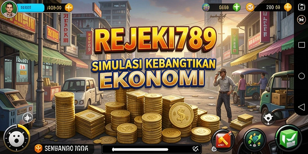 Tampilan gameplay menakjubkan dari REJEKI789 di dunia SLG.