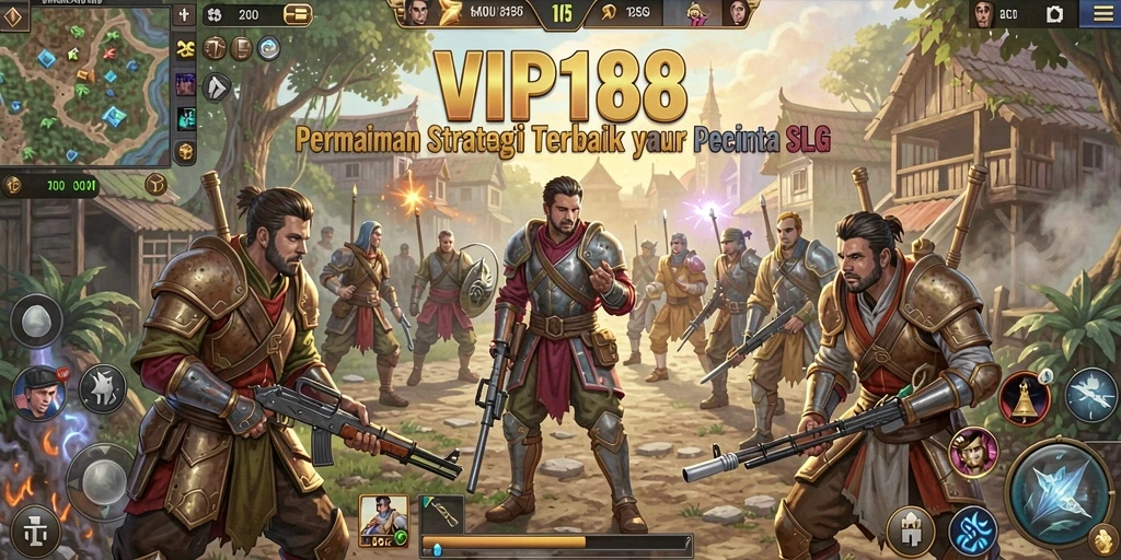 Tampilan gameplay VIP188 yang mendebarkan dan strategis.