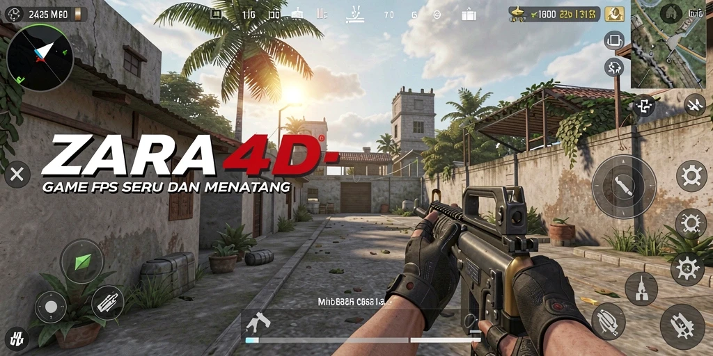 Tampilan gameplay seru ZARA4D dengan aksi tembak-menembak yang menegangkan.