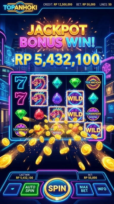Navigasi intuitif dalam aplikasi topanhoki.